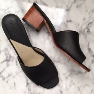 Nisolo Elizabeth Slide Black Size 9